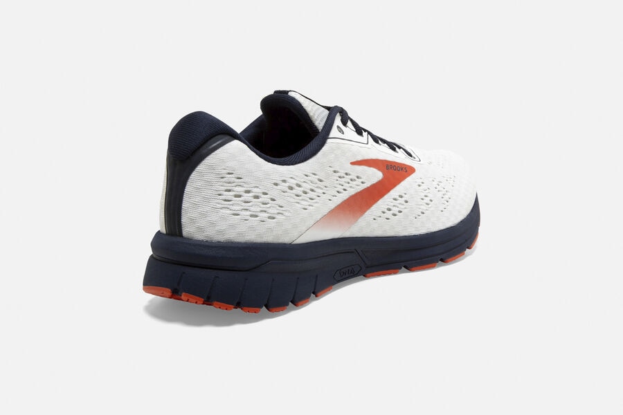 Brooks Anthem 3 Road Running Shoes - Mens - White/Red - HO1746593